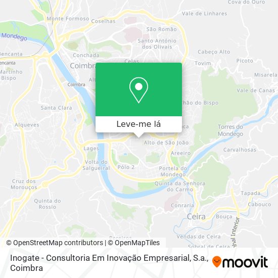 Inogate - Consultoria Em Inovação Empresarial, S.a. mapa