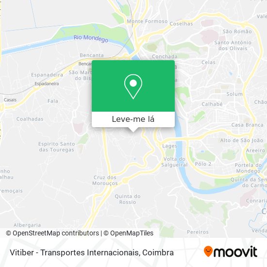 Vitiber - Transportes Internacionais mapa