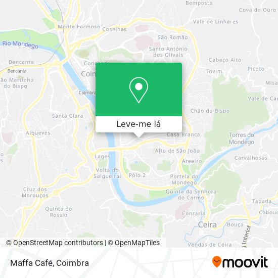 Maffa Café mapa