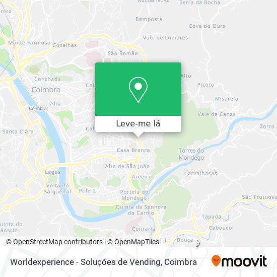Worldexperience - Soluções de Vending mapa