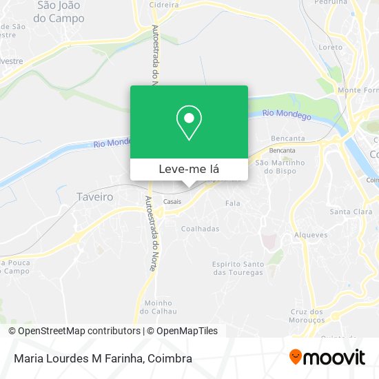 Maria Lourdes M Farinha mapa