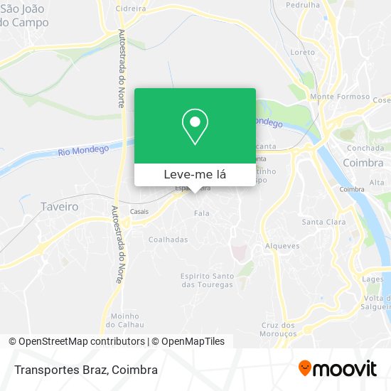 Transportes Braz mapa