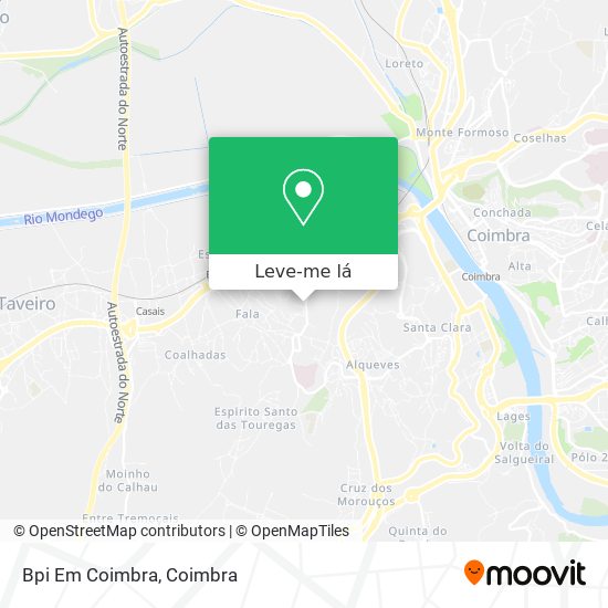 Bpi Em Coimbra mapa