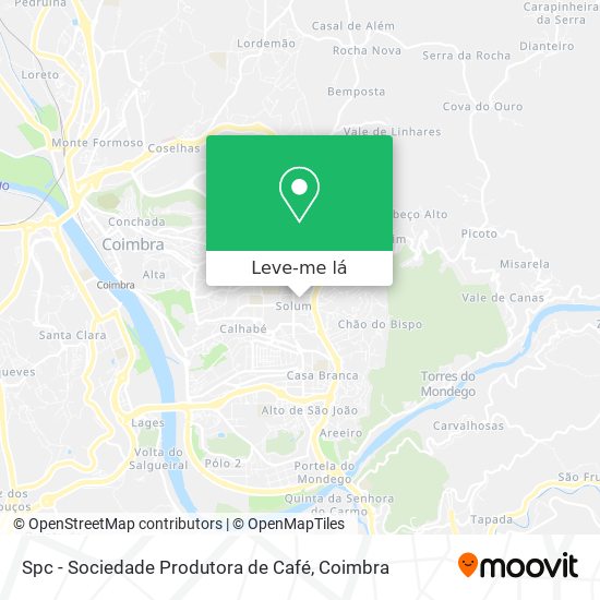 Spc - Sociedade Produtora de Café mapa