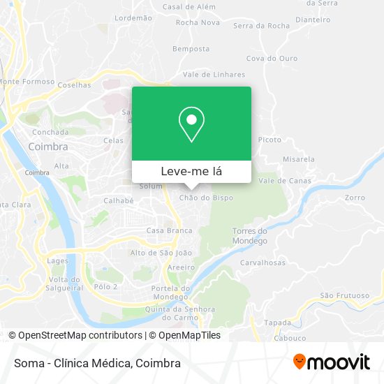 Soma - Clínica Médica mapa