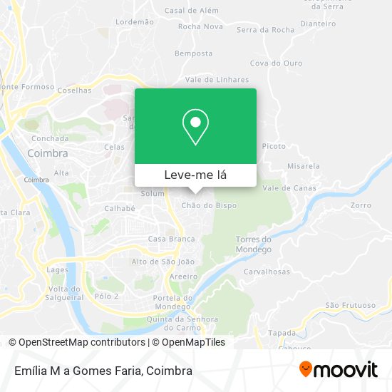 Emília M a Gomes Faria mapa