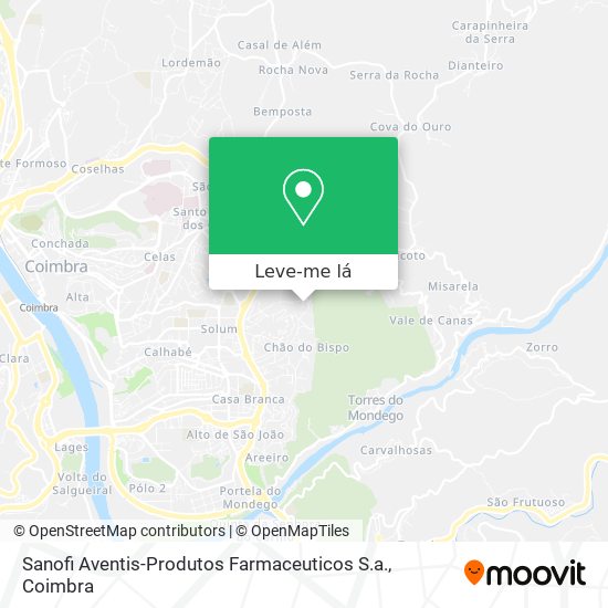 Sanofi Aventis-Produtos Farmaceuticos S.a. mapa