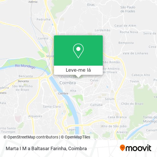 Marta I M a Baltasar Farinha mapa