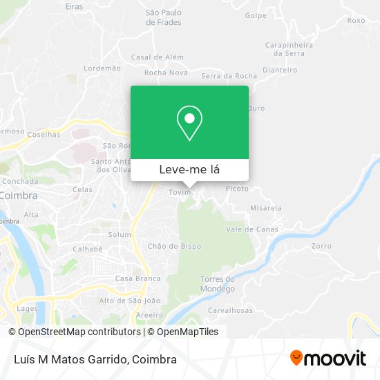 Luís M Matos Garrido mapa