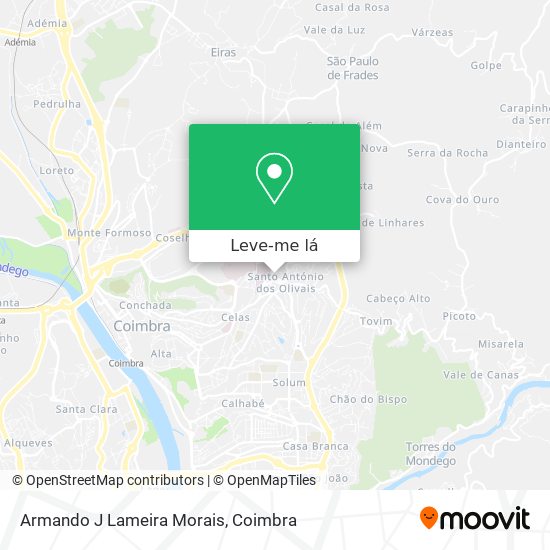 Armando J Lameira Morais mapa