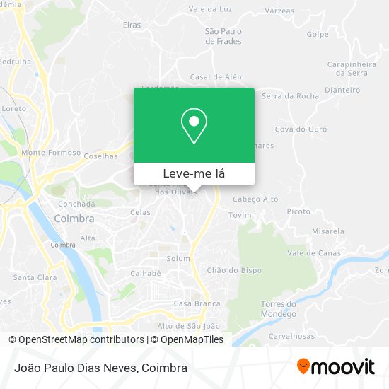 João Paulo Dias Neves mapa