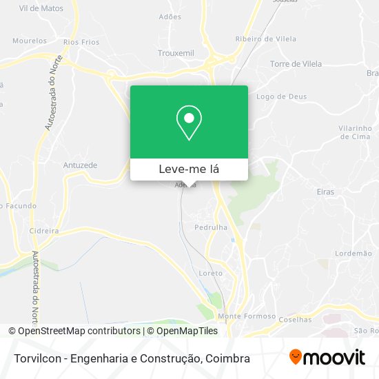 Torvilcon - Engenharia e Construção mapa