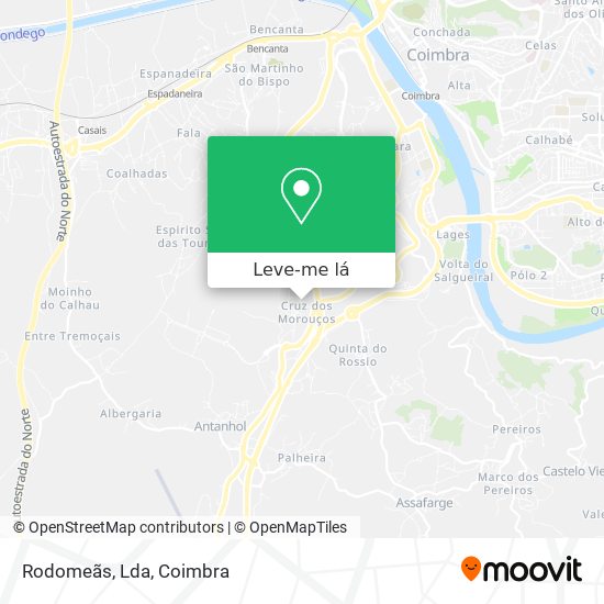 Rodomeãs, Lda mapa