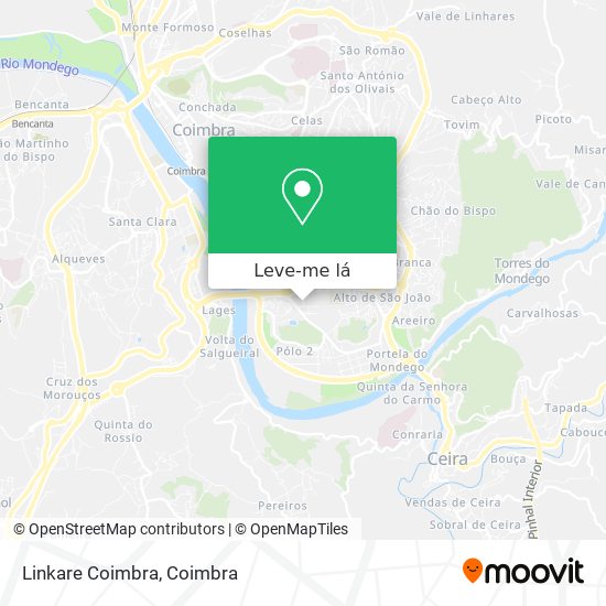 Linkare Coimbra mapa