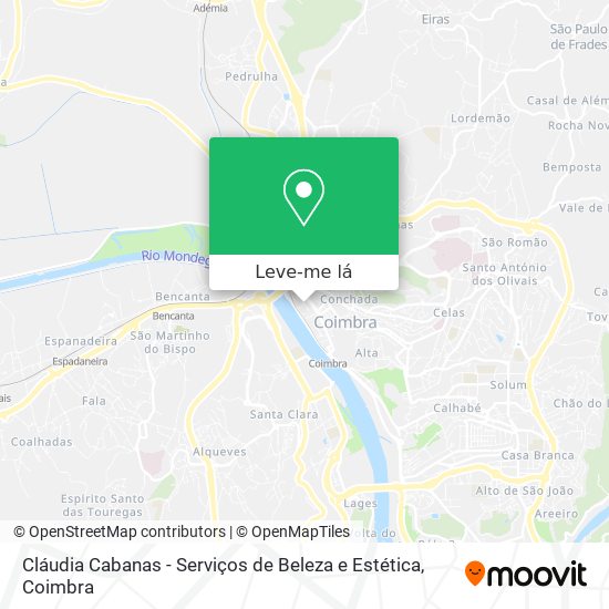 Cláudia Cabanas - Serviços de Beleza e Estética mapa