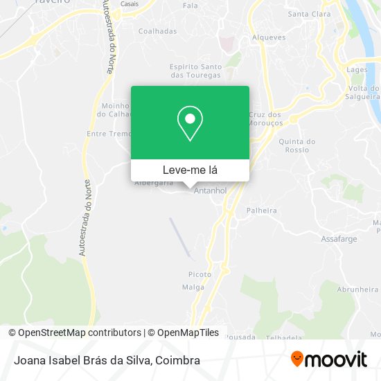 Joana Isabel Brás da Silva mapa