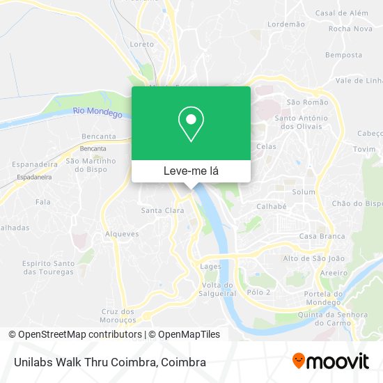 Unilabs Walk Thru Coimbra mapa