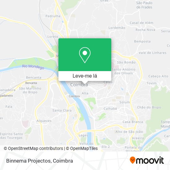Binnema Projectos mapa