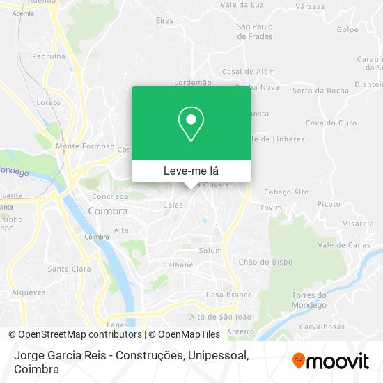 Jorge Garcia Reis - Construções, Unipessoal mapa