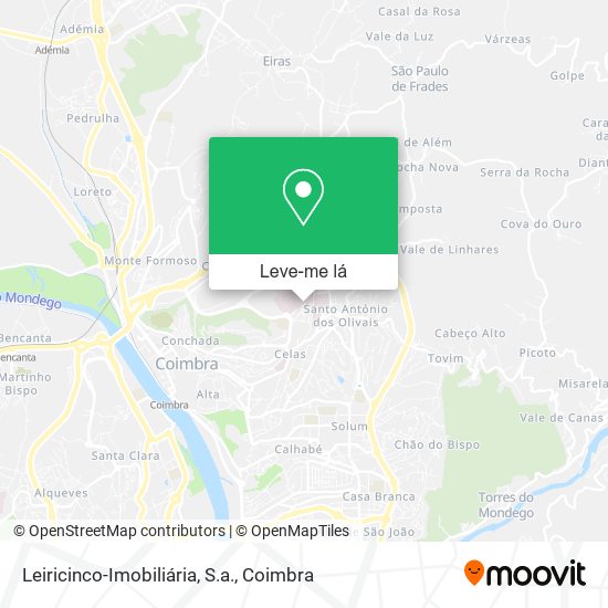 Leiricinco-Imobiliária, S.a. mapa