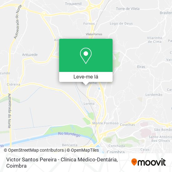 Victor Santos Pereira - Clínica Médico-Dentária mapa