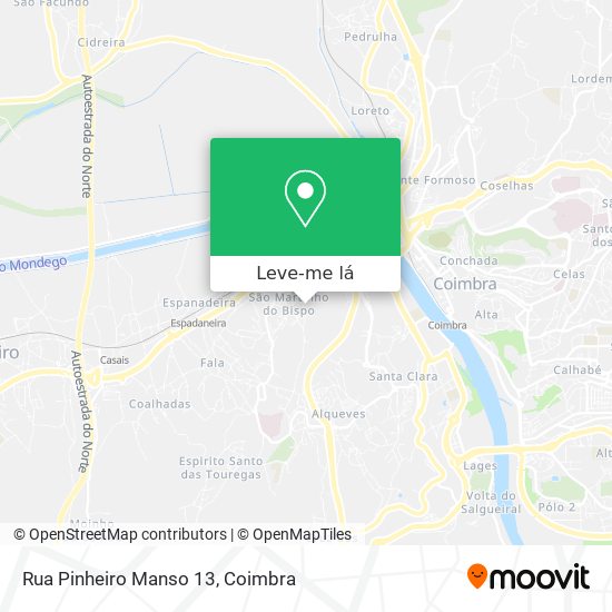 Rua Pinheiro Manso 13 mapa