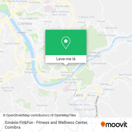 Ginásio Fit&Fun - Fitness and Wellness Center mapa
