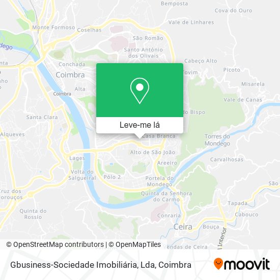 Gbusiness-Sociedade Imobiliária, Lda mapa