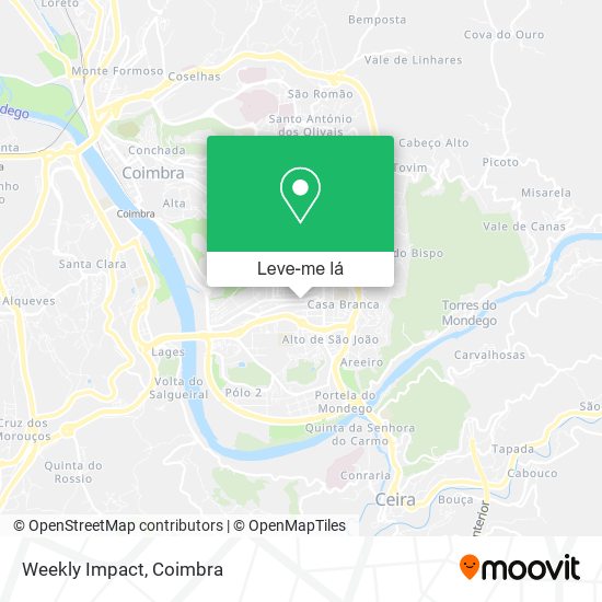 Weekly Impact mapa