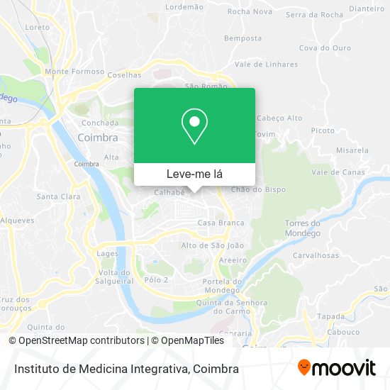 Instituto de Medicina Integrativa mapa