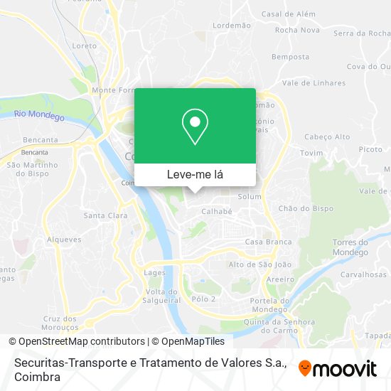 Securitas-Transporte e Tratamento de Valores S.a. mapa