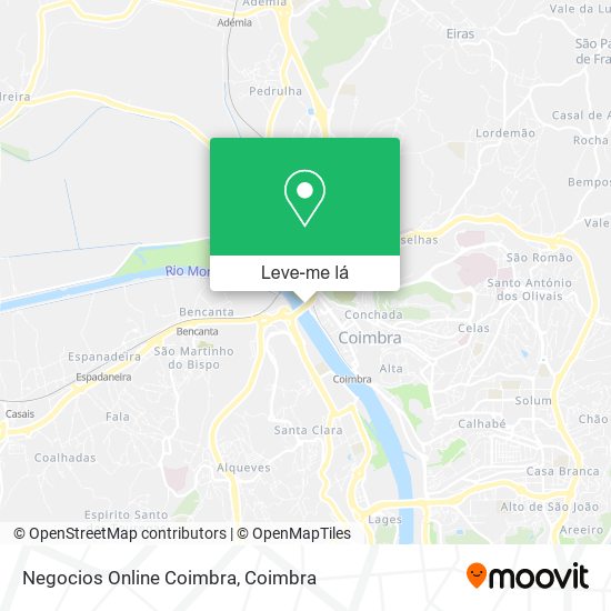 Negocios Online Coimbra mapa