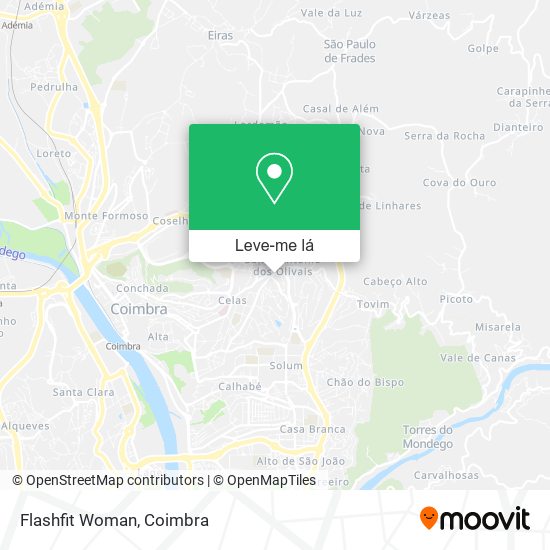 Flashfit Woman mapa
