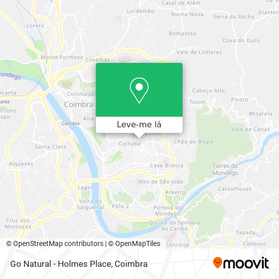 Go Natural - Holmes Place mapa