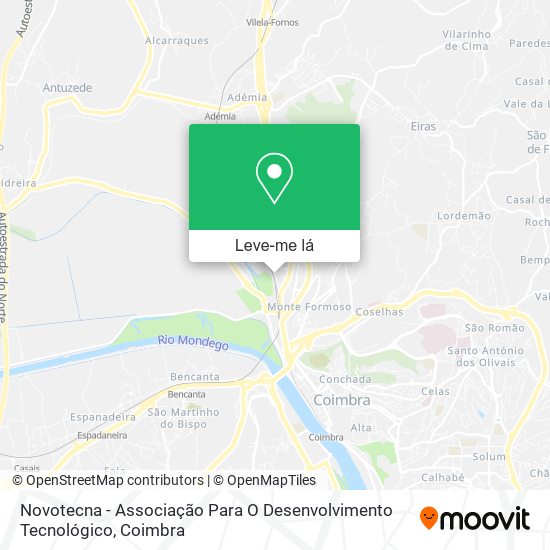 Novotecna - Associação Para O Desenvolvimento Tecnológico mapa