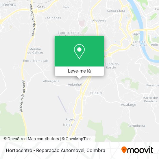 Hortacentro - Reparação Automovel mapa