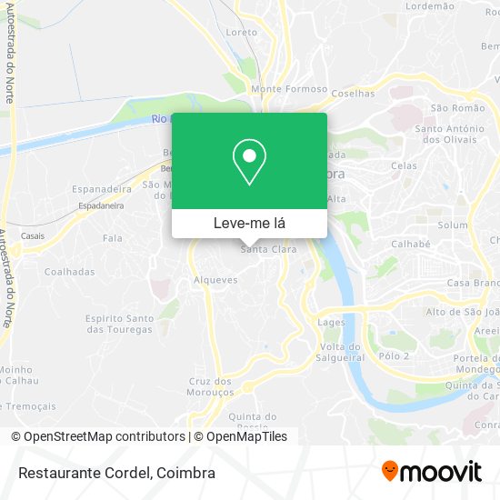 Restaurante Cordel mapa