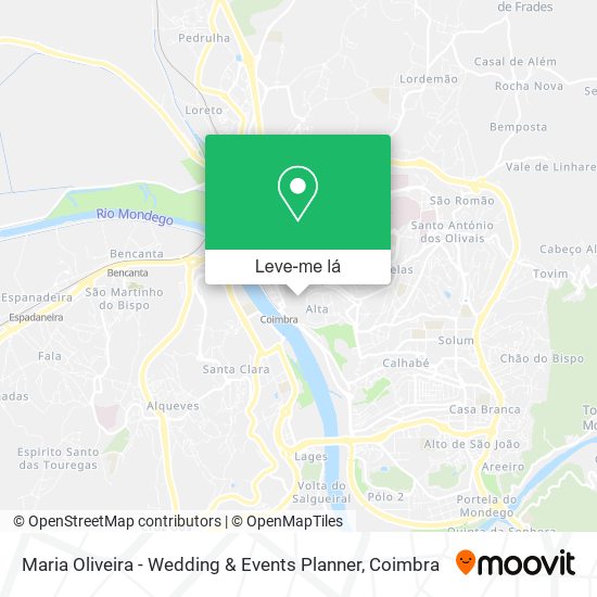 Maria Oliveira - Wedding & Events Planner mapa