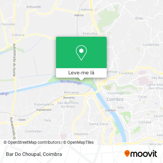 Bar Do Choupal mapa