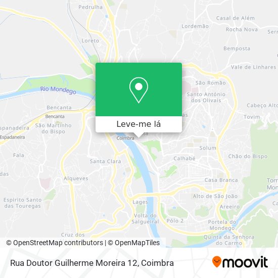Rua Doutor Guilherme Moreira 12 mapa