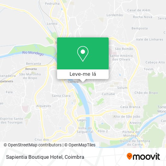 Sapientia Boutique Hotel mapa