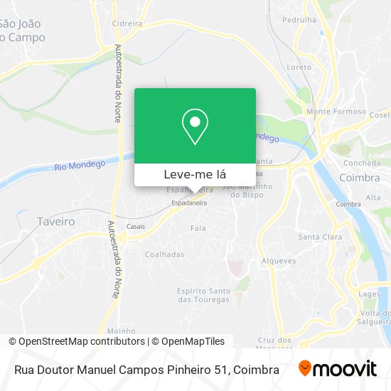Rua Doutor Manuel Campos Pinheiro 51 mapa