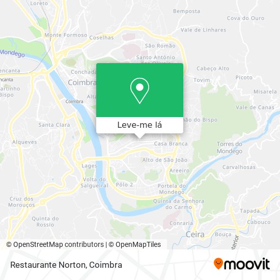 Restaurante Norton mapa