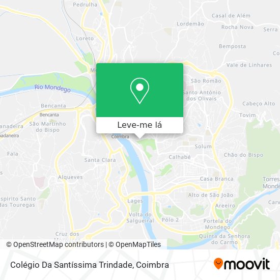 Colégio Da Santíssima Trindade mapa