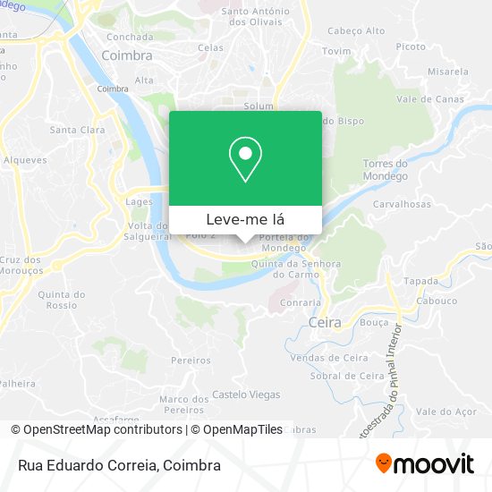 Rua Eduardo Correia mapa