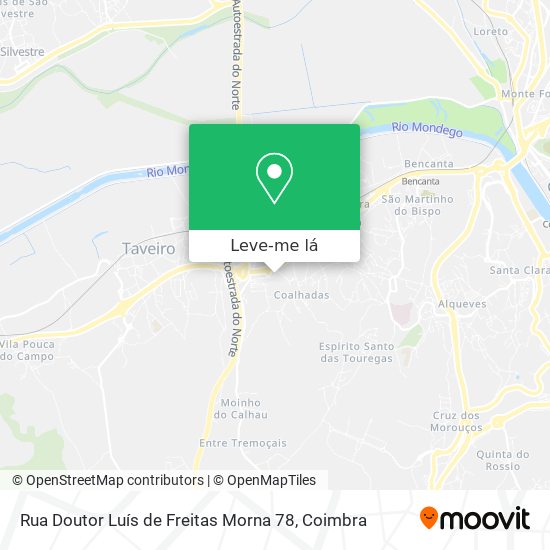 Rua Doutor Luís de Freitas Morna 78 mapa