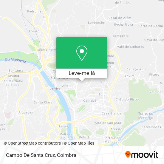 Campo De Santa Cruz mapa