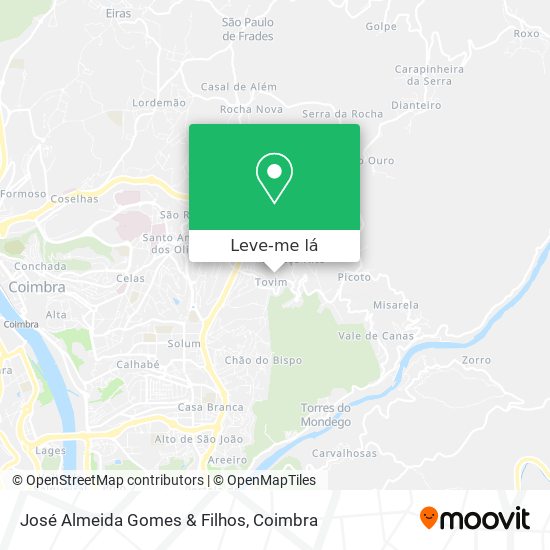 José Almeida Gomes & Filhos mapa