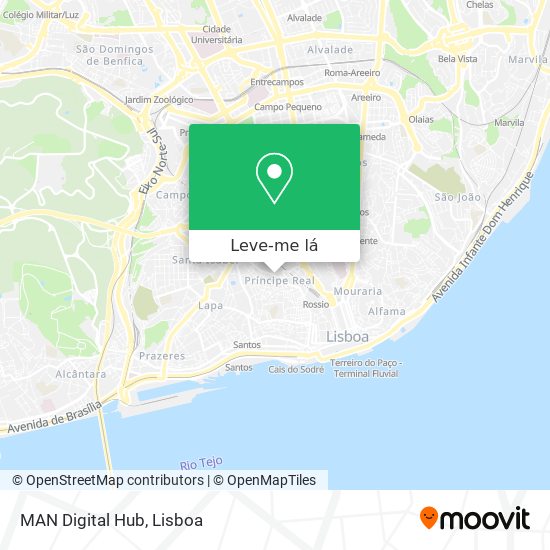 MAN Digital Hub mapa