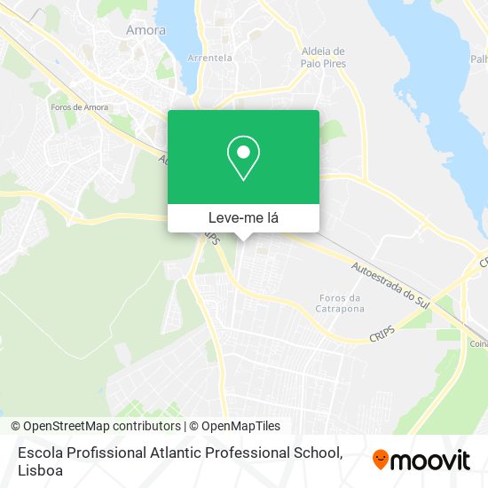 Escola Profissional Atlantic Professional School mapa